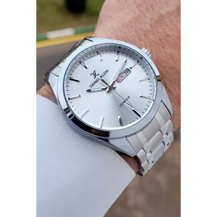 Daniel Klein DKISTE1576 Gümüş Renk 43 mm Erkek Kol Saati