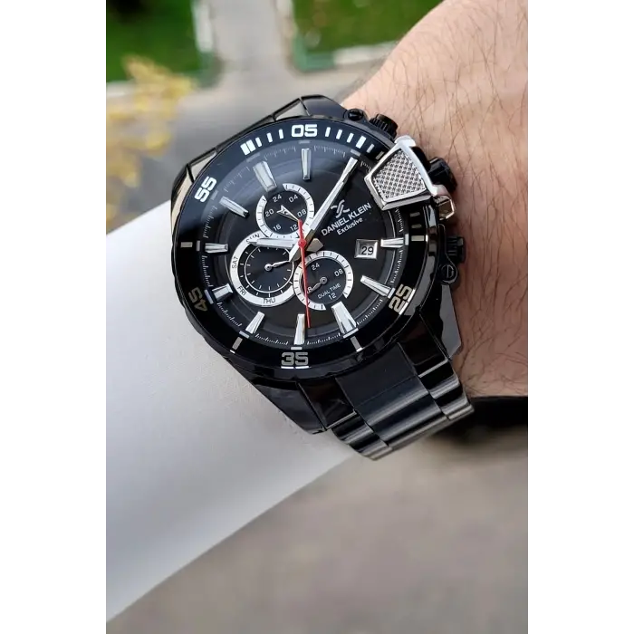 Daniel Klein DKISTE1859 Siyah Renk 47 Mm İç Göstergeleri Aktif Erkek Kol Saati