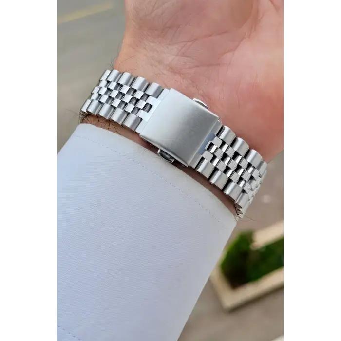 Gümüş Renk 41 mm İç Göstergeleri Aktif Erkek Kol Saati