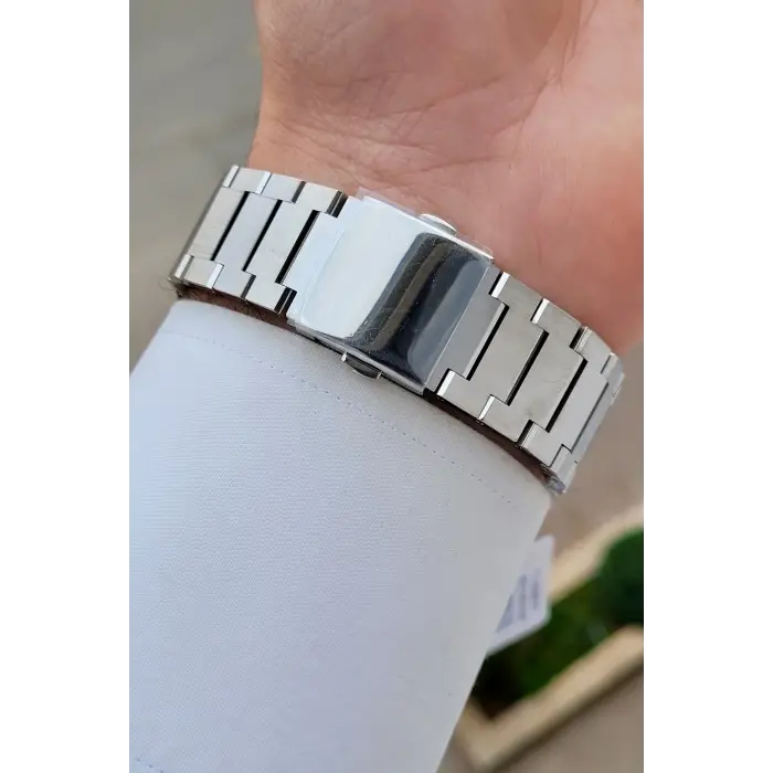 Gümüş Renk 40 mm İç Göstergeleri Aktif Erkek Kol Saati