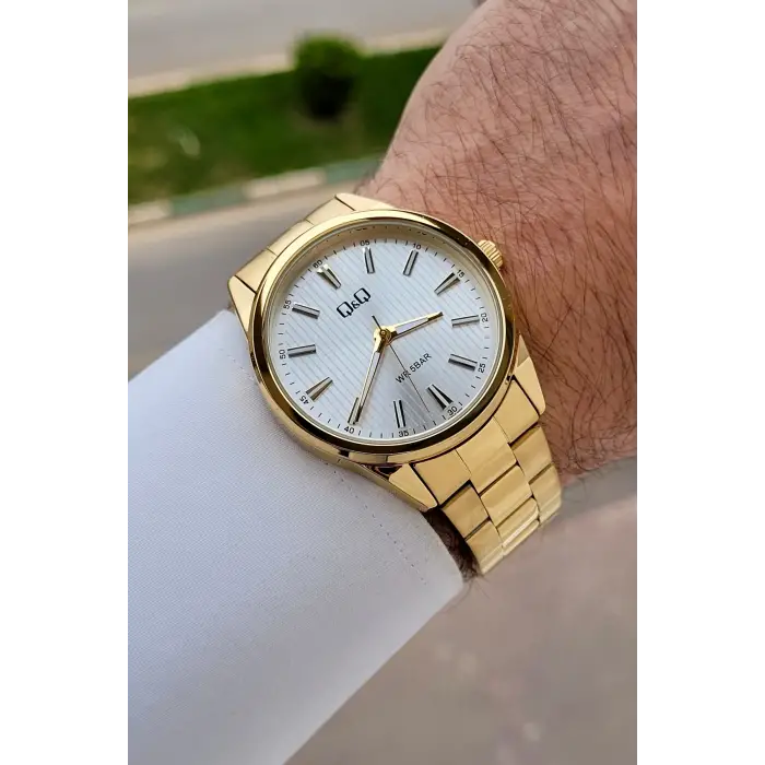 Gold Renk 40 mm Erkek Kol Saati