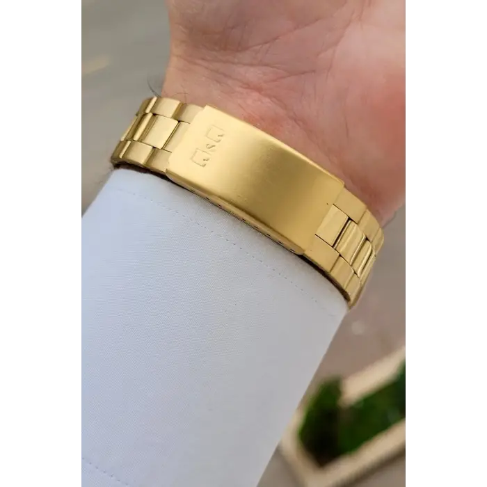 Gold Renk 40 mm Erkek Kol Saati