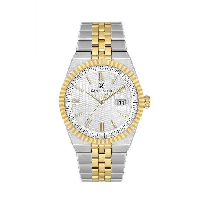 Gold Gümüş Renk 5 ATM Hediye Paketli 41 mm Erkek Kol Saati
