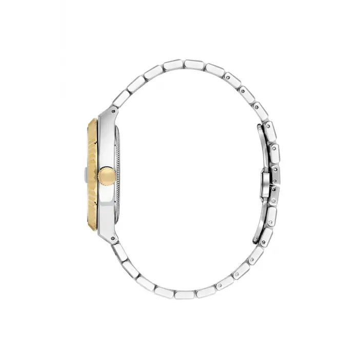 Gold Gümüş Renk 5 ATM Hediye Paketli 41 mm Erkek Kol Saati