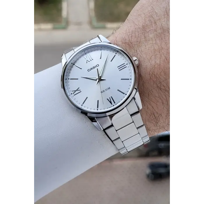 Casio Gümüş Renk 40 mm Erkek Kol Saati