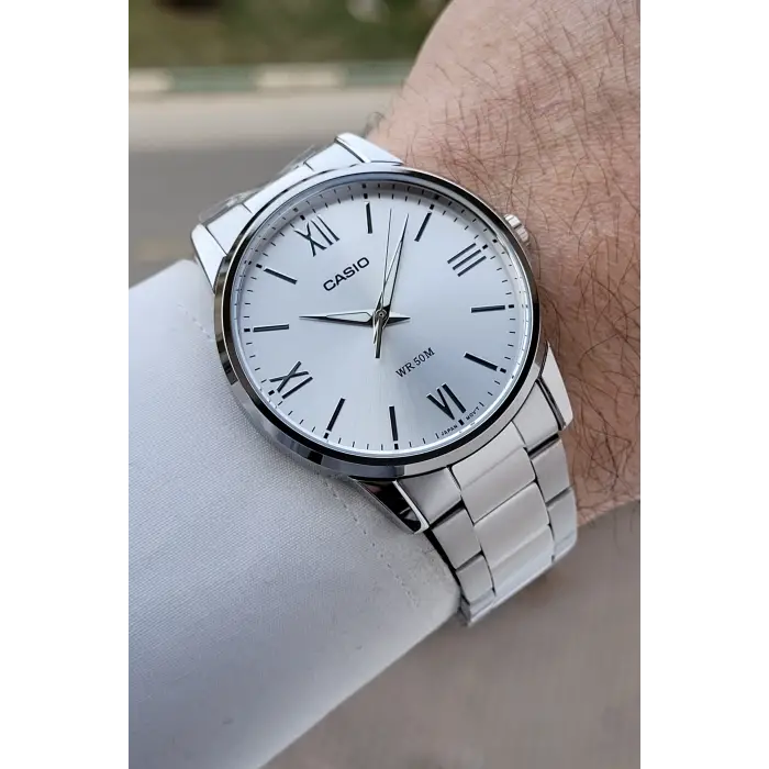 Casio Gümüş Renk 40 mm Erkek Kol Saati