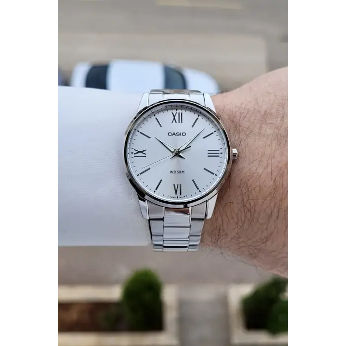 Casio Gümüş Renk 40 mm Erkek Kol Saati