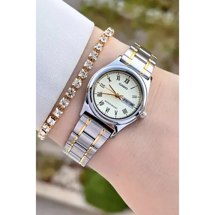 Casio CSISTE143 Takvimli Kadın Kol Saati