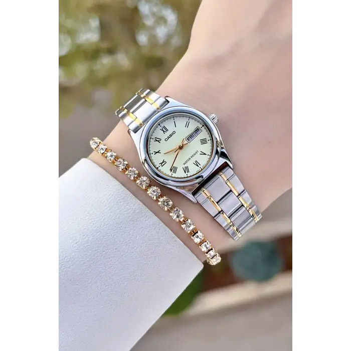 Casio CSISTE143 Takvimli Kadın Kol Saati