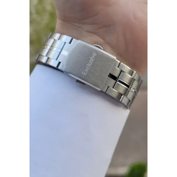 Daniel Klein DKISTE857 Kadranı Lacivert Kordonu Gümüş Renk İç Göstergeleri Aktif Erkek Kol Saati