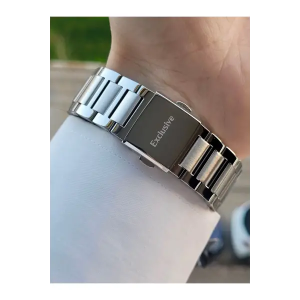 Daniel Klein DKISTE1007 Kadranı Lacivert Kordonu Gümüş Renk Hediye Paketli İç Göstergeleri Aktif Erkek Kol Saati