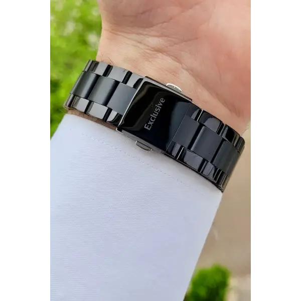 Daniel Klein DKISTE1124 Kasası Rose Kordonu Siyah Renk Göstergeleri Aktif Hediye Paketli Erkek Kol Saati