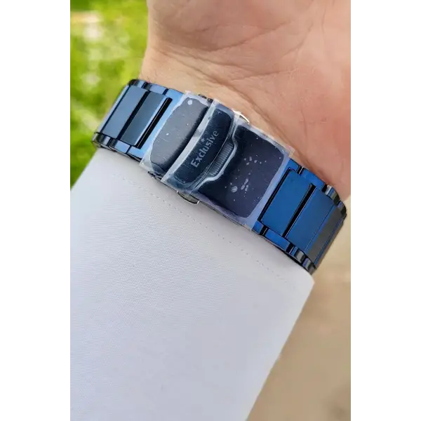 Daniel Klein DKISTE1139 Lacivert Gümüş Renk Hediye Paketli İç Göstergeleri Aktif Erkek Kol Saati