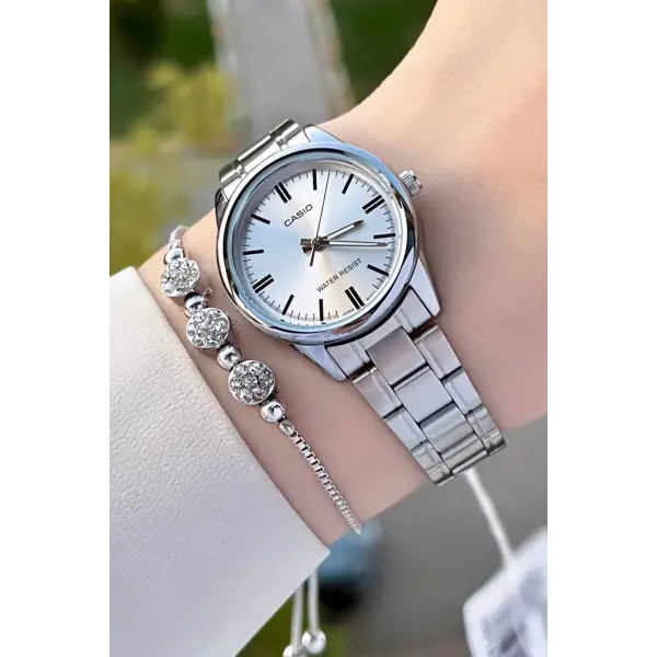 Casio CSISTE59 Gümüş Renk Hediye Paketli Kadın Kol Saati