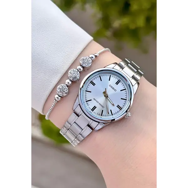 Casio CSISTE59 Gümüş Renk Hediye Paketli Kadın Kol Saati