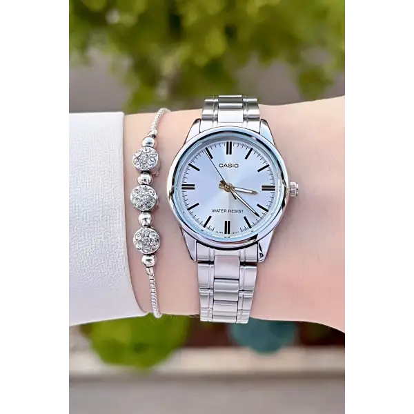 Casio CSISTE59 Gümüş Renk Hediye Paketli Kadın Kol Saati