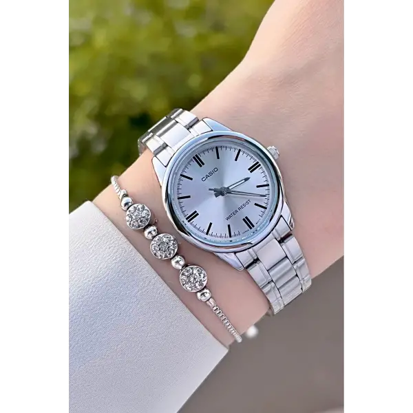 Casio CSISTE59 Gümüş Renk Hediye Paketli Kadın Kol Saati