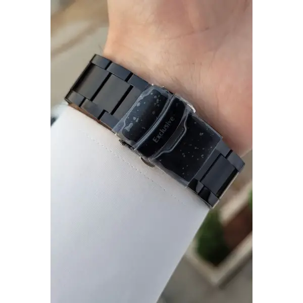 Daniel Klein DKISTE1267 Gümüş Siyah Renk İç Göstergeleri Aktif Hediye Paketli Erkek Kol Saati