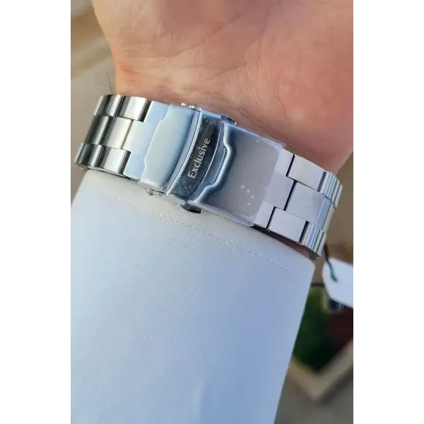 Daniel Klein DKISTE1257 Kadranı Gold Kordonu Gümüş Renk İç Göstergeleri Aktif Hediye Paketli Erkek Kol Saati