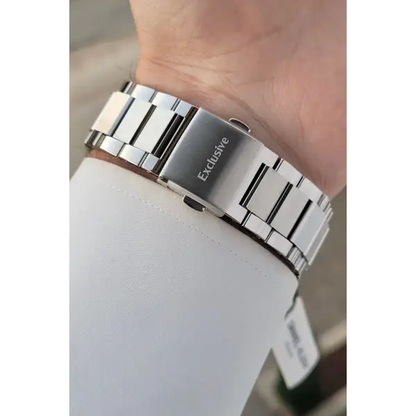 Daniel Klein DKISTE1292 Kadranı Siyah Kordonu Gümüş Renk İç Göstergeleri Aktif Hediye Paketli Erkek Kol Saati