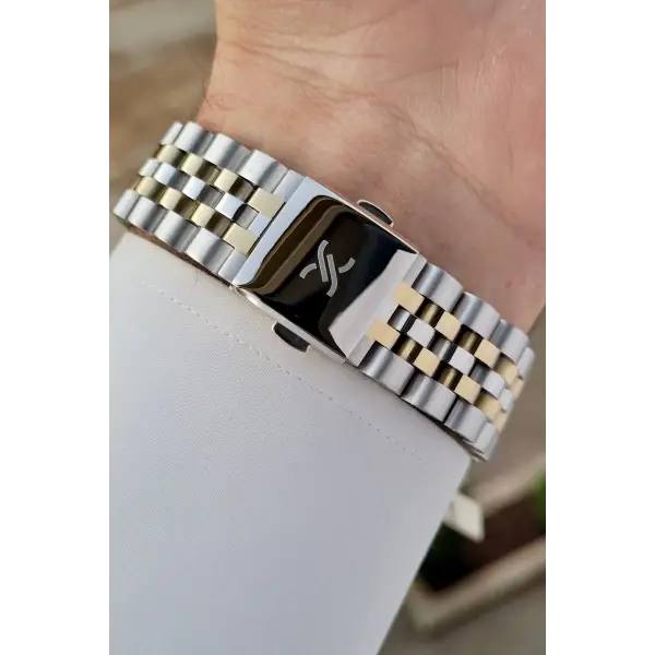 Daniel Klein DKISTE1289 Kadranı Yeşil Kordonu Gold Gümüş Renk Hediye Paketli Erkek Kol Saati