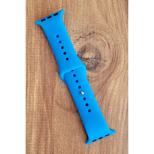 Mavi Renk Watch Uyumlu A Kalite 42mm 44mm 45mm 49mm 1/2/3/4/5/6/se/7/8/Ultra Akıllı Saat Kordonu
