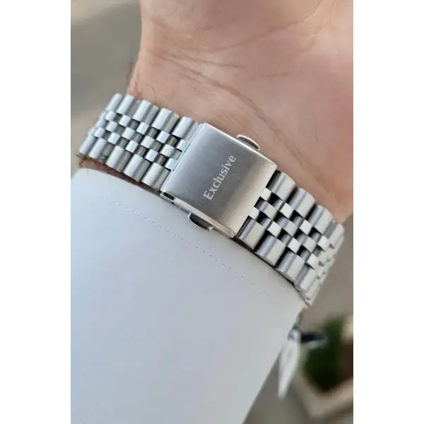 Daniel Klein DKISTE1428 Kadranı Yeşil Kordonu Gümüş Renk Göstergeli Erkek Kol Saati