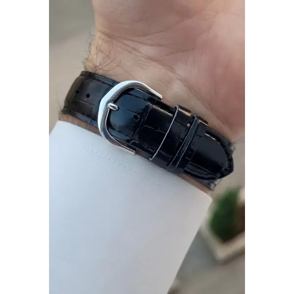 Casio CSISTE187 Kasası Metalik Kordonu Siyah Renk 2 Yıl Garantili Erkek Kol Saati