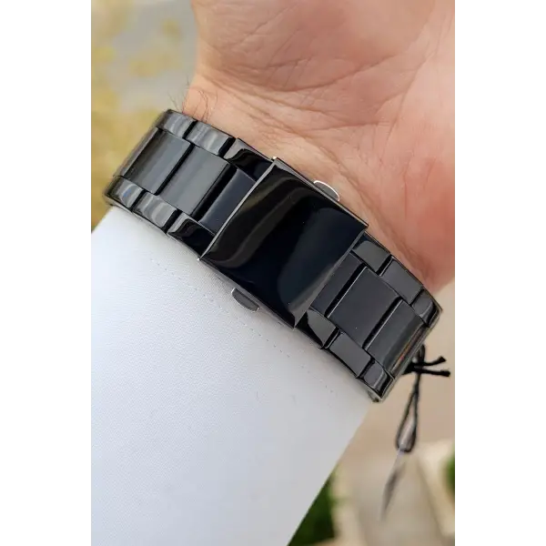 Ferrucci FCISTE314 Rakamları Rose Kordonu Siyah Renk Erkek Kol Saati