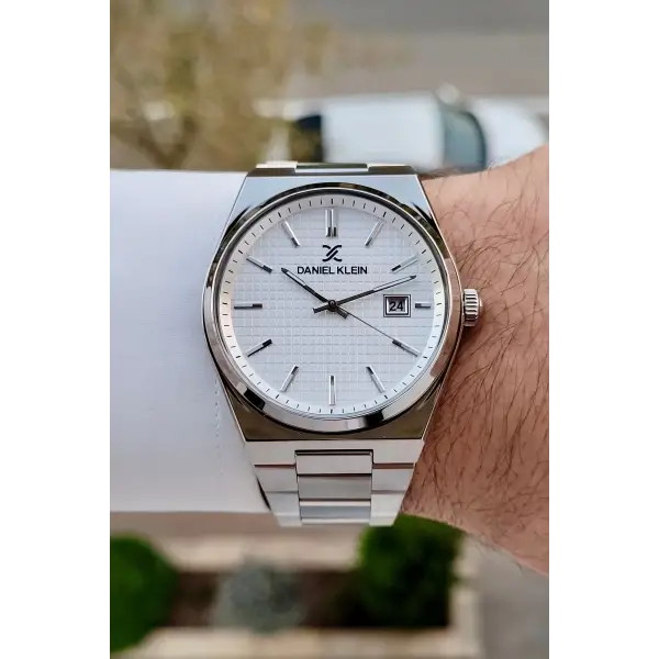 Daniel Klein DKISTE1449 Kadranı ve Kordonu Gümüş Renk Erkek Kol Saati