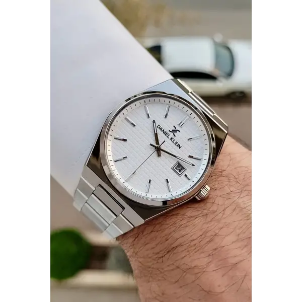 Daniel Klein DKISTE1449 Kadranı ve Kordonu Gümüş Renk Erkek Kol Saati