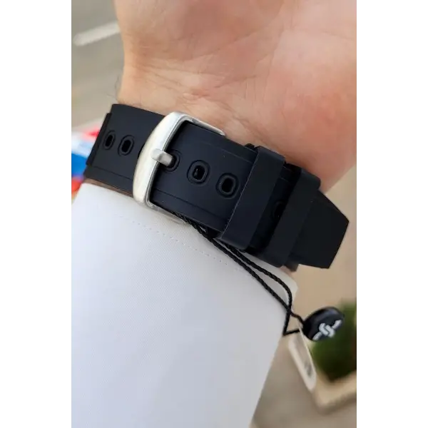 Daniel Klein DKISTE1464 Kasası Gümüş Kordonu Siyah Renk İç Göstergeleri Aktif Erkek Kol Saati