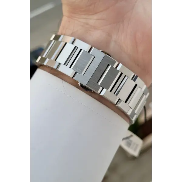 Daniel Klein DKISTE1455 Kadranı Lacivert Kordonu Gümüş Renk İç Göstergeleri Aktif Klipsli Erkek Kol Saati