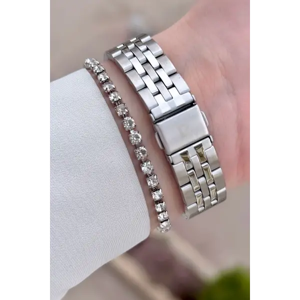 Pierre Cardin PCISTE23 Kadranı Siyah Kordonu Gümüş Renk 36 mm Kadın Kol Saati