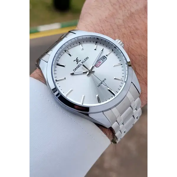 Daniel Klein DKISTE1576 Gümüş Renk 43 mm Erkek Kol Saati