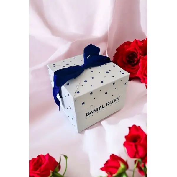 Lacivert Kurdele Detaylı Hediye Kutusu