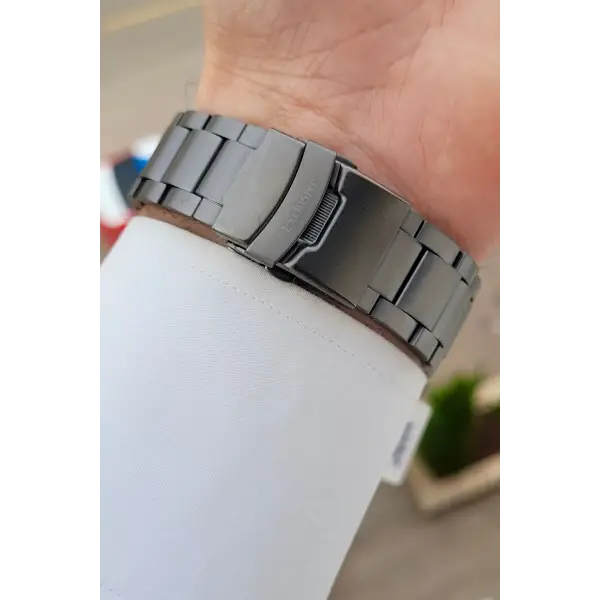 Füme Renk Iç Göstrgeleri Aktif Hediye Paketli Erkek Kol Saati