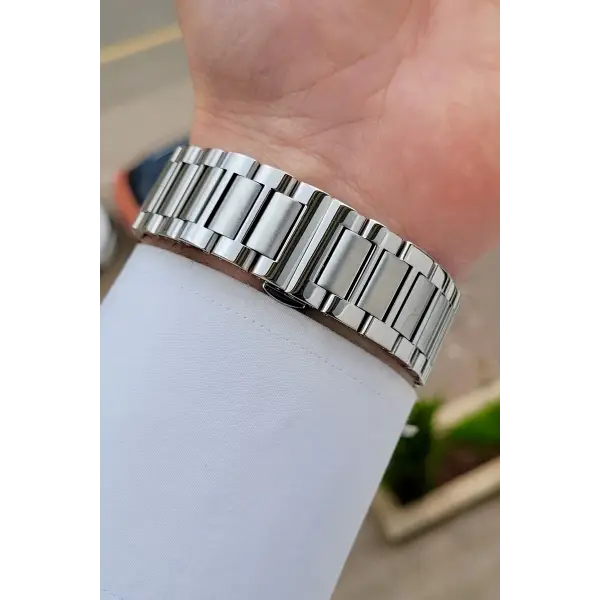 Daniel Klein DKISTE1785 Kadranı Siyah Kordonu Gümüş Renk 41 Mm Erkek Kol Saati