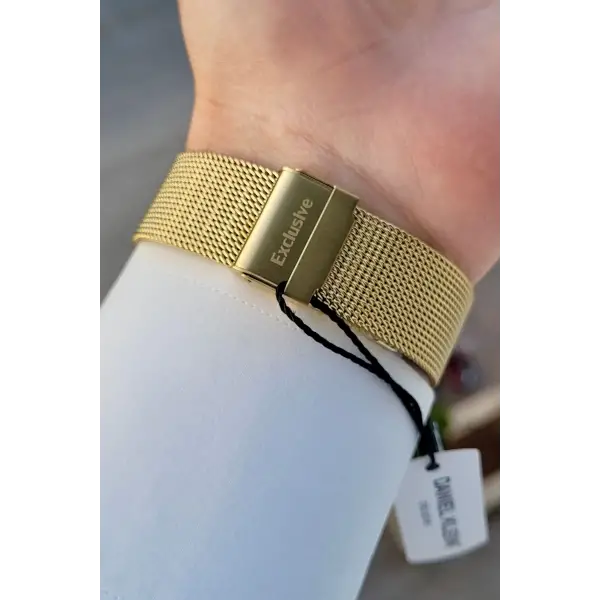 Kadranı Yeşil Kordonu Gold Renk İç Göstergeleri Aktif Erkek Kol Saati