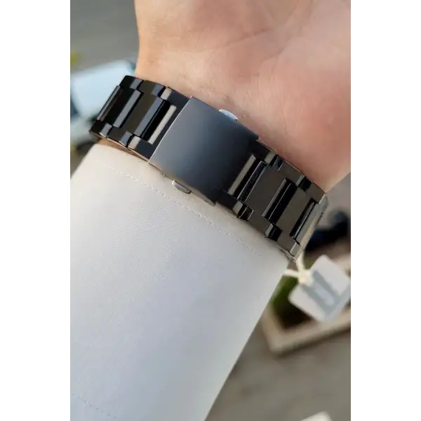 Kadranı Yeşil Kordonu Füme Renk İç Göstergeleri Aktif Erkek Kol Saati