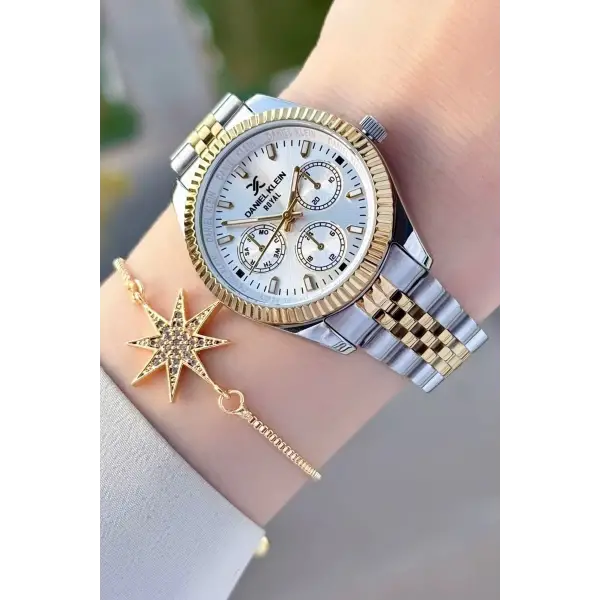 Kadın Kol Saati Ve Hediye Bileklik