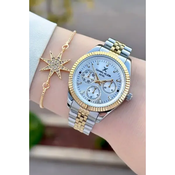 Kadın Kol Saati Ve Hediye Bileklik