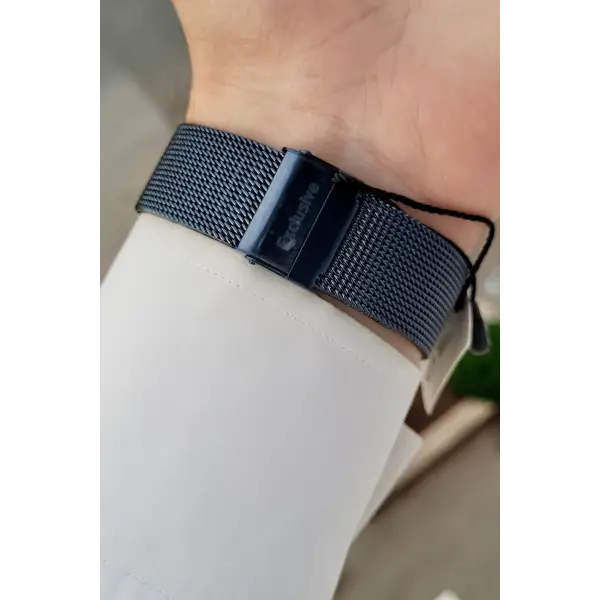 Kasası Siyah Kordonu Lacivert Renk 43 Mm İç Göstergeleri Aktif Erkek Kol Saati