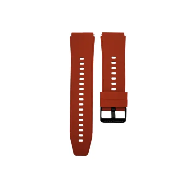 Skarlet Kırmızı Renk Silikon Saat Kordonu