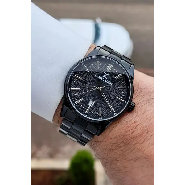 Siyah Renk 43 mm Hediye Paketli Erkek Kol Saati