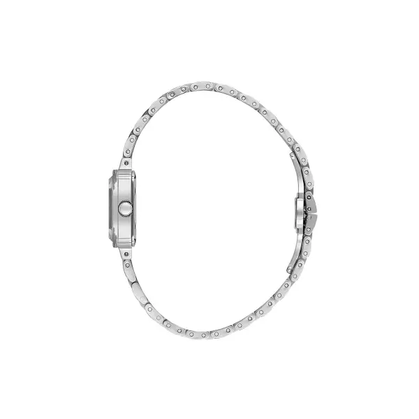 Gümüş Renk Hediye Paketli 23 Mm Kare Kadın Kol Saati ve Bileklik