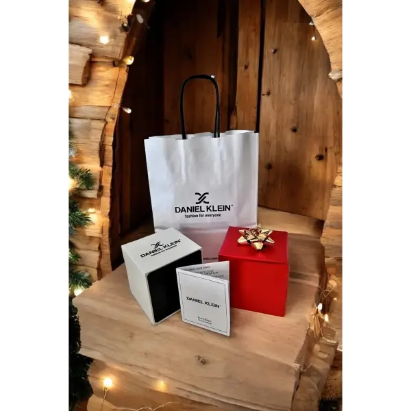 Gold Gümüş Yeşil Renk Hediye Paketli 30 Mm Kadın Kol Saati ve Bileklik