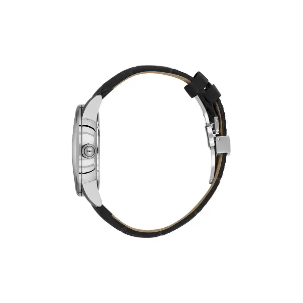 Gümüş Renk 41,5 mm Full Çelik Kasa Erkek Kol Saati