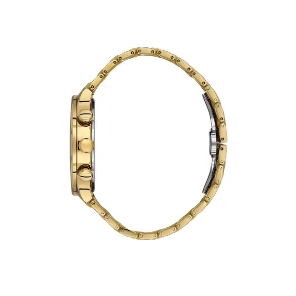 Kadranı Siyah Kordonu Gold Renk Hediye Paketli İç Göstergeleri Aktif Erkek Kol Saati