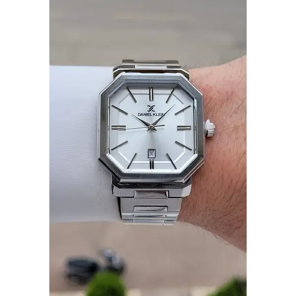 Gümüş Renk Erkek Kol Saati